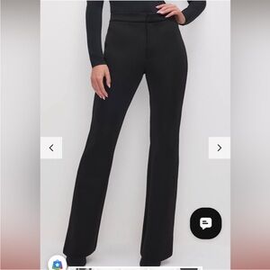 Good American Scuba Trousers Black Size 4/27